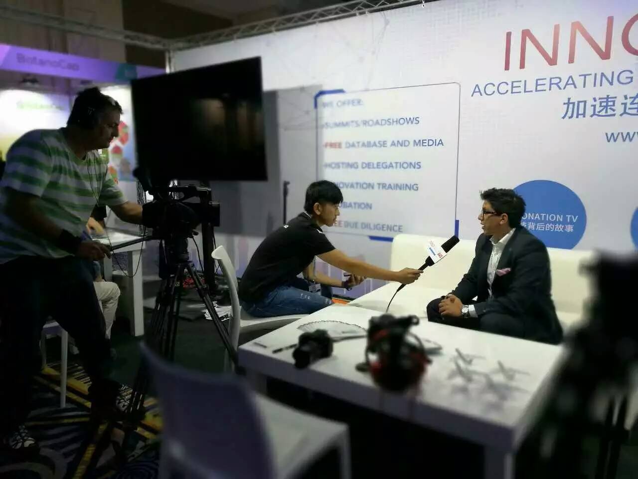 大卫设计驻以色列代表朱立安出席第二届中以创新投资大会  